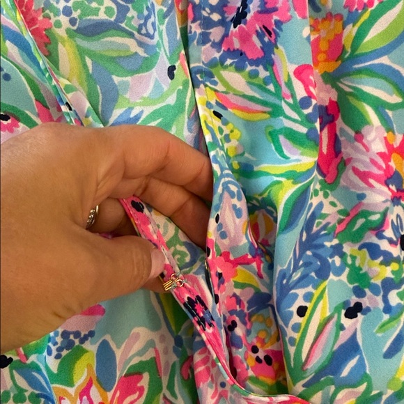 Lily Pulitzer multicolor dress size 0 - Picture 5 of 10